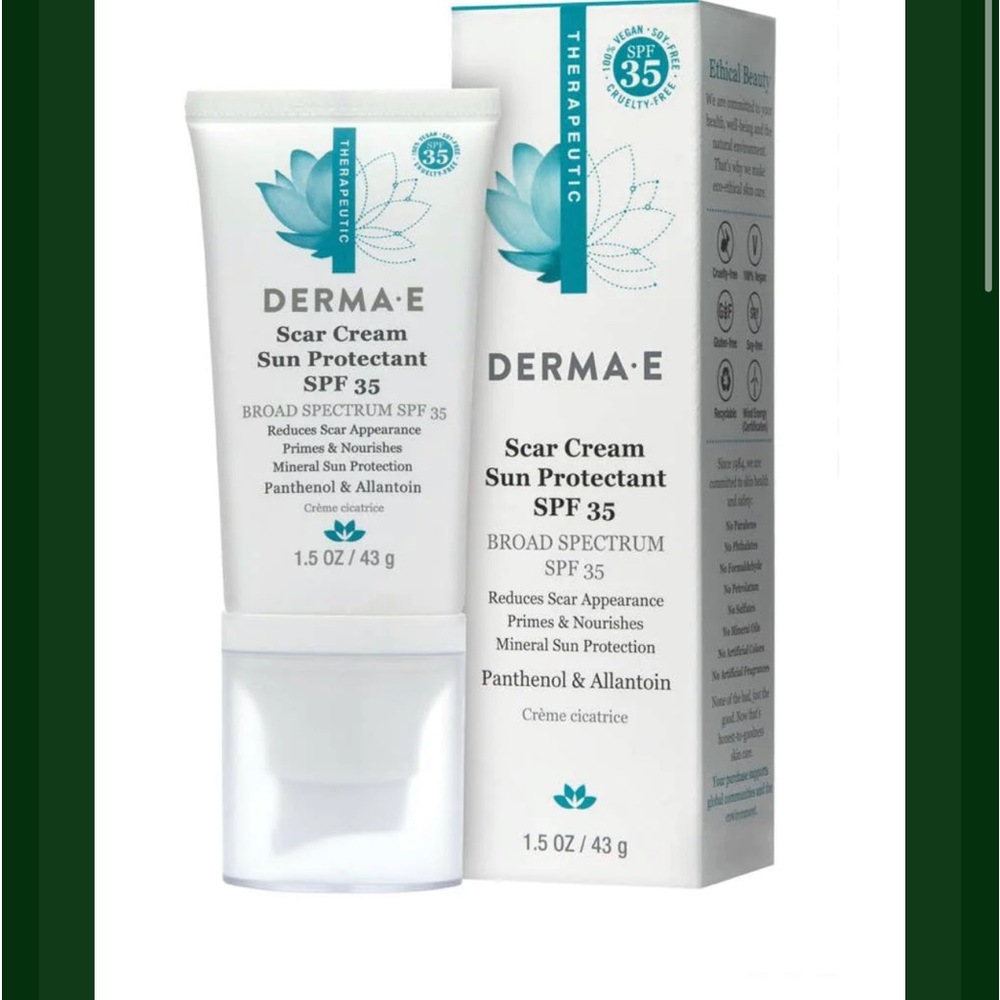 Derma E - Scar
Cream Sun
Protectant SPF 35